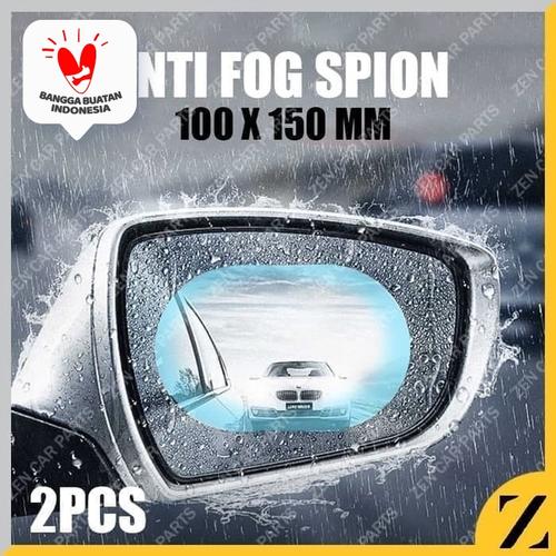 Foto Produk ANTI FOG OVAL SPION MOBIL BESAR UNIVERSAL 100MM X 150MM 10CM X 15CM dari Zen Car Parts