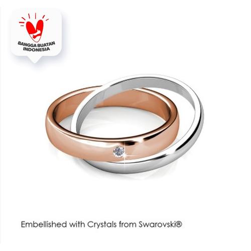 Foto Produk True Love RIng - Cincin Crystal Swarovski by Her Jewellery - 7 dari Her Jewellery