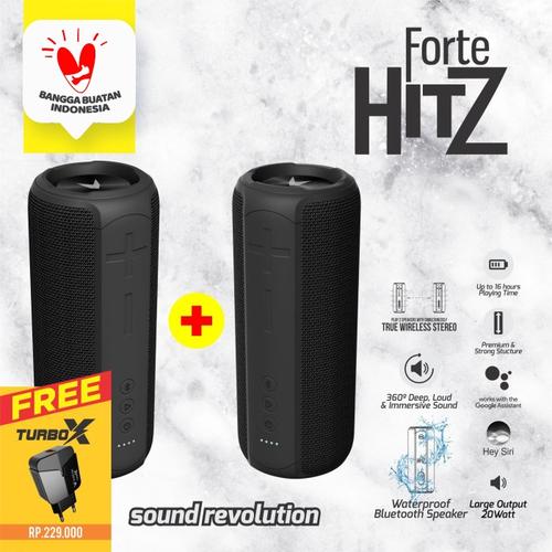 Foto Produk VYATTA BUNDLE FORTE HITZ TWS BLUETOOTH SPEAKER 20W+2 BASS, WATERPROOF - Hitam dari VYATTA INDONESIA