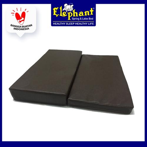 Foto Produk Matras Bantal Lipat Alas Tempat Duduk Cushion Meditasi Doa Yoga - Coklat Tua dari Elephant Springbed
