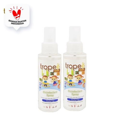 Foto Produk Tropee Bebe - Disinfectant Spray 100ml Double Pack dari Tropee Bebe