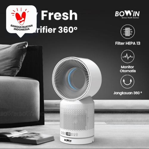 Foto Produk Air Purifier Bowin ( Filter HEPA 13 & Karbon Aktif ) Sertifikasi FDA dari JMC Helmet