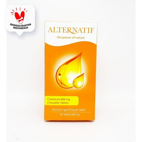Foto Produk ALTERNATIF COLOSTRUM 600MG ISI 60 TABLET dari HouseHerbal