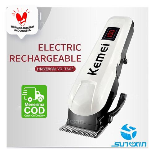 Foto Produk Hair Clipper Kemei KM-809A Alat Mesin Cukur Rambut /Alat Potong Rambut dari SUNXIN