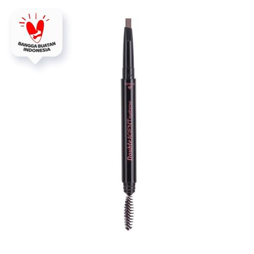 Foto Produk Emina Double Agent Eye Brow Brown 0.3 gr dari Emina Official Store