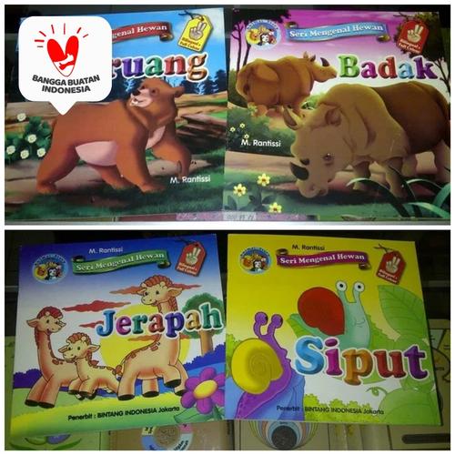 Foto Produk Grosir buku cerita Seri Mengenal Hewan binatang buku anak Animal Story dari ALIDA