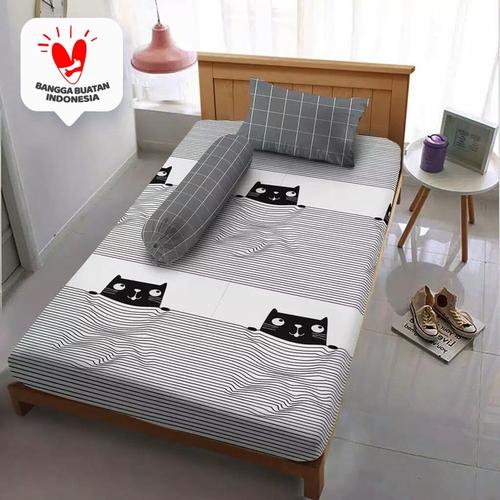 Foto Produk Kintakun Sprei DLuxe Single Size Uk. 120x200 cm - Catline dari Home-klik