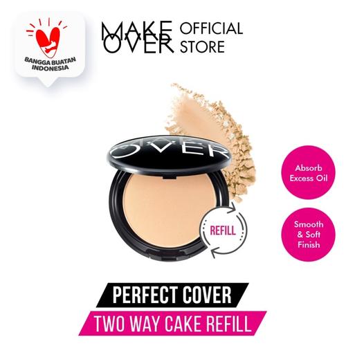 Foto Produk MAKE OVER Refill Perfect Cover Two Way Cake - 01 Lace dari Make Over Official Shop