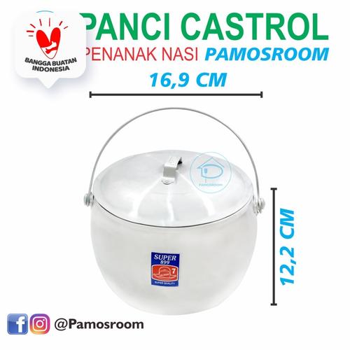 Foto Produk Pamosroom Castrol Panci Penanak Nasi Liwet 18cm No 7 dari Pamosroom Living
