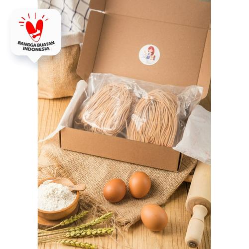 Foto Produk Handmade Artisan Pasta - Tomato And Smoked Paprika Pasta 400g(100grx4) dari Little Maria
