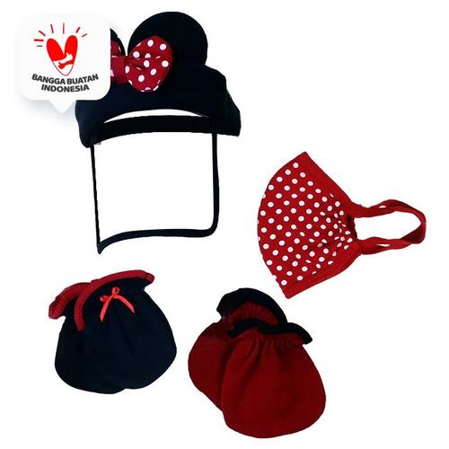 Foto Produk Outdoor set Faceshield Minnie Mouse - 0-6 Bulan dari Birds&Bees