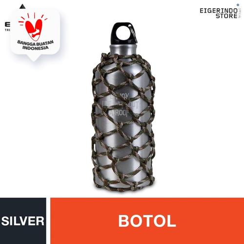 Foto Produk Eiger 1989 Campers Paracord Water Bottle - Silver dari Eigerindo Store