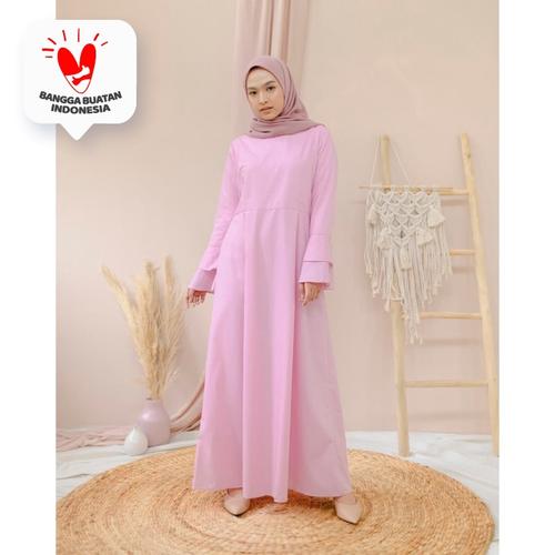 Foto Produk Gamis Alesha Maxidress - Pink dari DRESSSOFIA