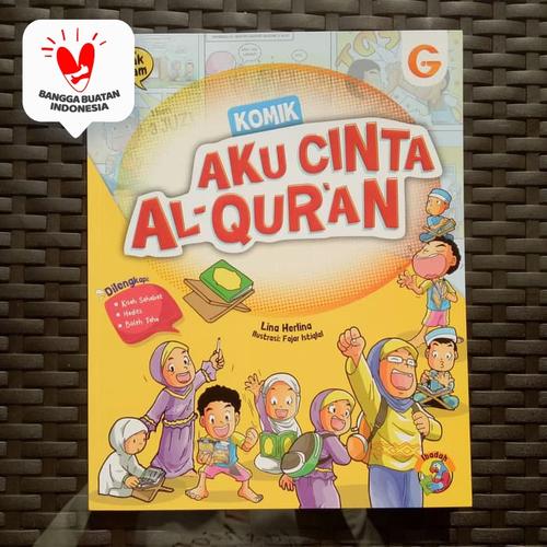 Foto Produk Komik Anak Islam - Komik Aku Cinta Al-Quran, Buku cerita anak dari ALIDA