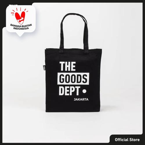 Foto Produk The Goods Dept Tote Bag Unisex TOTE BAG TGD Jakarta Hitam dari The Goods Dept