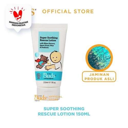 Foto Produk Buds Soothing Organics - Super Soothing Rescue Lotion 150 ml dari Buds Organics Indonesia