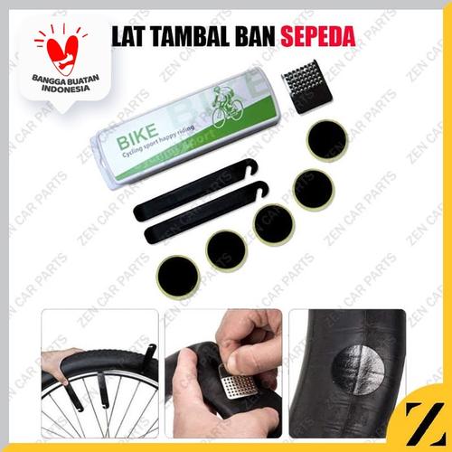 Foto Produk Alat Tambal Ban Sepeda Reparasi Bicycle Tire Repair Tool kit Paket DIY dari Zen Car Parts