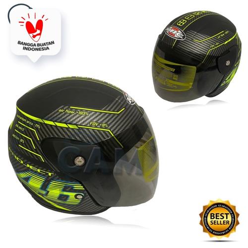 Foto Produk Helm EVO 46 black doff rossi bukan gm bxp Sudah SNI dari Boss helm