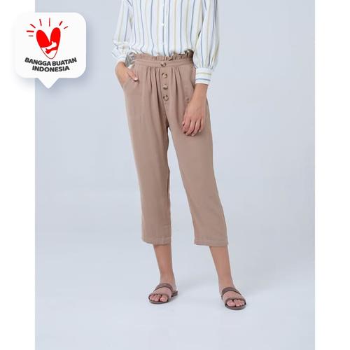 Foto Produk THIS IS APRIL - Lexie Leg Pants - Choco 273201 dari This Is April
