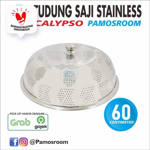 Foto Produk Calypso Tudung Saji Stainless 60cm Tutup Wadah Makanan Stainless 60 cm dari Pamosroom Living