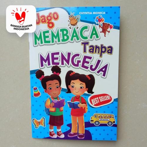Foto Produk Buku Anak TK PAUD - Jago Membaca Tanpa Mengeja, belajar membaca dari ALIDA