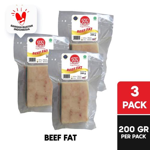 Foto Produk KIBIF Beef Fat @ 200 Gr Multipack dari KIBIF Official Store