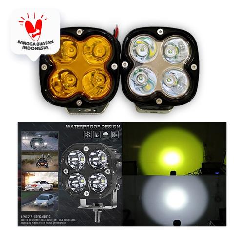 Foto Produk LAMPU TEMBAK SOROT LED CREE 40W CWL 4 MATA LED WORKLIGHT 40W CREE CWL - Putih dari Modifikasi Market