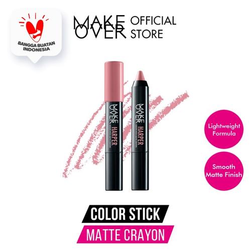 Foto Produk MAKE OVER Color Stick Matte Crayon - 103 Harper dari Make Over Official Shop