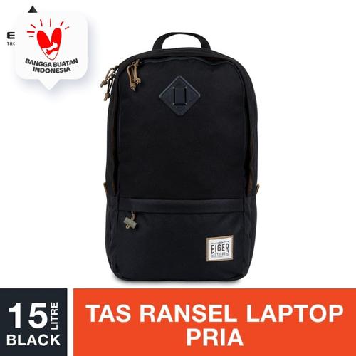 Foto Produk Eiger 1989 Safar Laptop Backpack 15L - Black dari Eigerindo Store