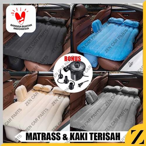 Foto Produk Aero Bed Car Air Bed Kasur Angin Mobil Abu-Abu - Abu-abu dari Zen Car Parts