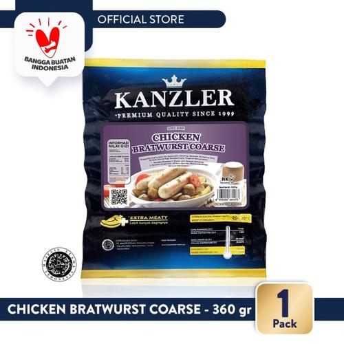Foto Produk 1 Pack - Kanzler Chicken Bratwurst Coarse 360gr dari Kanzler Official Store