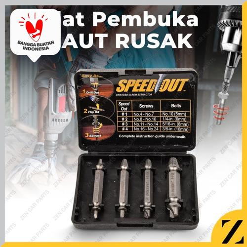 Foto Produk Speedout Damage Screw Extractor Remover Stripped dari Zen Car Parts