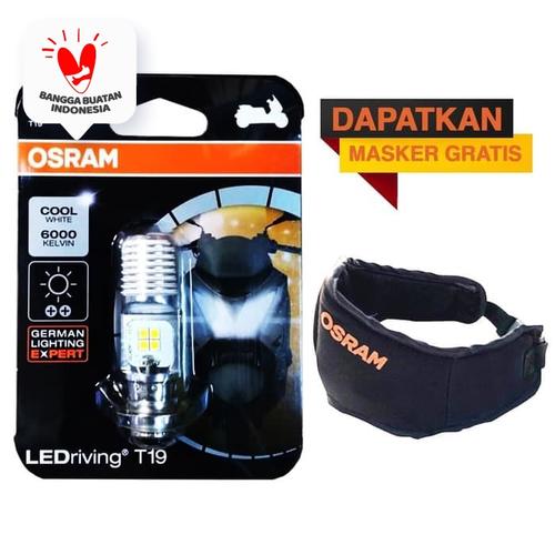 Foto Produk Osram Lampu Utama Motor LED T19 H6 M5 K1 Putih - 7735CW - 1 Pcs dari Osram Automotive