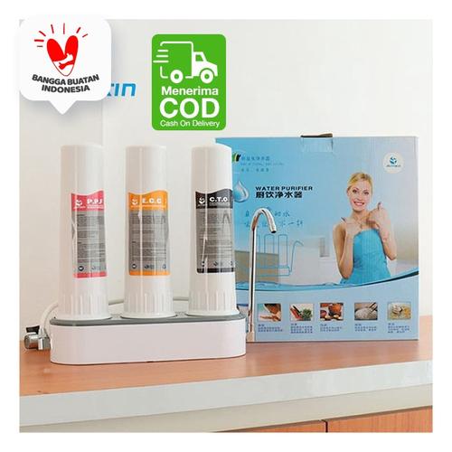 Foto Produk Filter Air Pemurni Air Keran Saringan Air PDAM Tanah / Air Minum Sehat - 1 Tabung dari SUNXIN