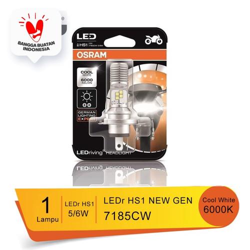 Foto Produk Osram Lampu Utama Motor LED HS1 7185CW - Putih dari Osram Automotive