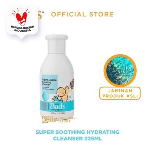 Foto Produk Buds Soothing Organics - Super Soothing Hydrating Cleanser 225ml dari Buds Organics Indonesia