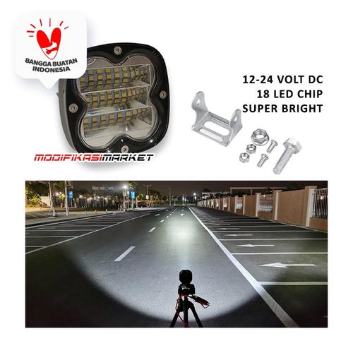 Foto Produk WORKLIGHT 40W WORK LIGHT 40 WATT 18 TITIK CREE CWL 12-24V HIGH QUALITY dari Modifikasi Market
