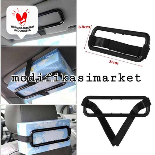 Foto Produk SMART CAR INTERIOR TISSUE HOLDER PENJEPIT KOTAK TISU MOBIL UNIVERSAL dari Modifikasi Market