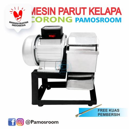 Foto Produk Pamosroom Mesin Parut Kelapa Dengan Corong Food Grade Listrik 200 Watt dari Pamosroom Living