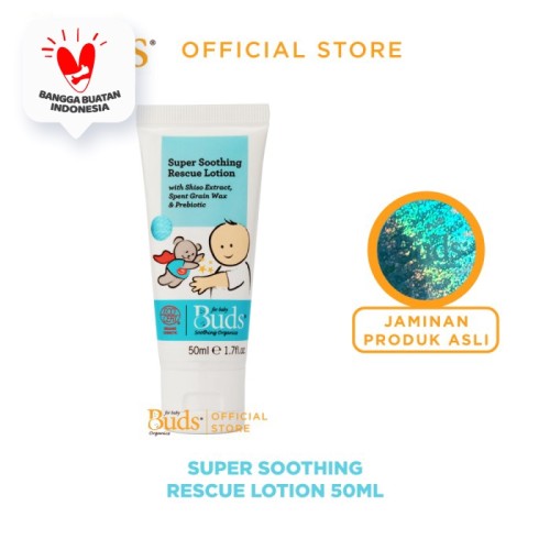 Foto Produk Buds Soothing Organics - Super Soothing Rescue Lotion 50 ml dari Buds Organics Indonesia