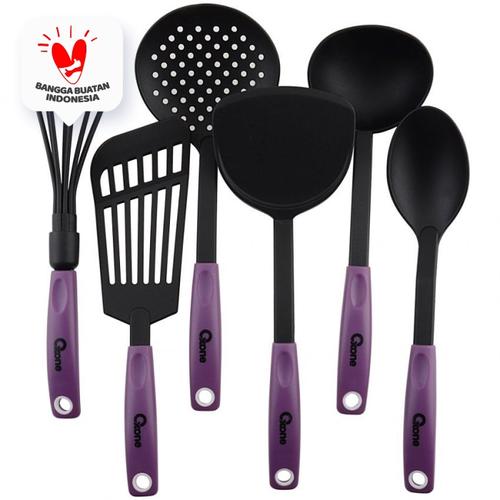 Foto Produk Oxone Spatula & Sutil Set OX-953 Ungu dari Home-klik