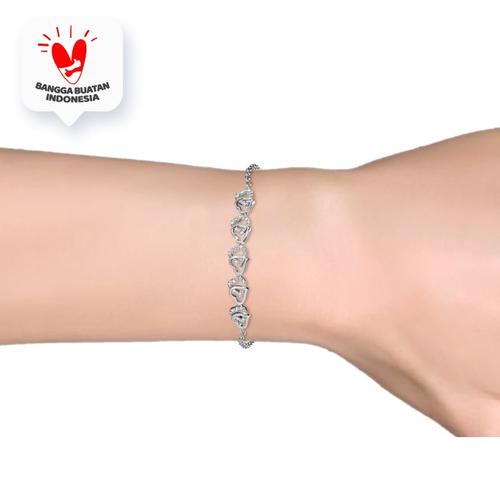 Foto Produk Sweet Love Bracelet - Gelang Crystal Swarovski by Her Jewellery dari Her Jewellery