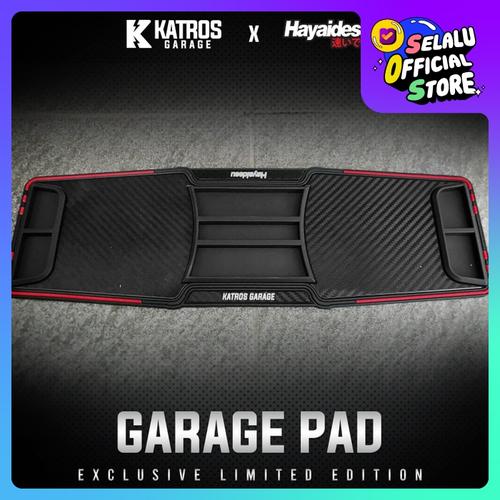 Foto Produk GARAGE PAD KATROS GARAGE X HAYAIDESU KARPET STANDAR TENGAH MULTIFUNGSI - Merah dari Hayaidesu Indonesia