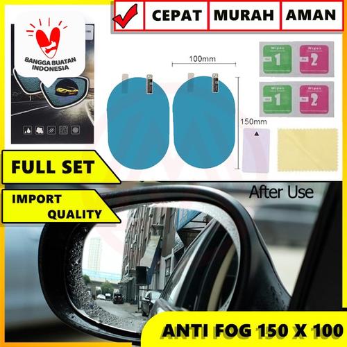 Foto Produk ANTI FOG SPION MOBIL BESAR UNIVERSAL ISI 2PC 100MM X 150MM dari Modifikasi Market