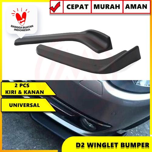 Foto Produk winglet diffuser universal lips bumper wide body d2 / winglet dari Modifikasi Market