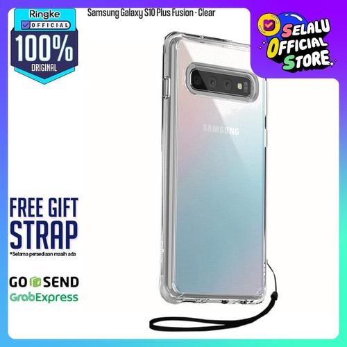 Foto Produk Case Samsung Galaxy S10+ S10 Plus FUSION Original RINGKE - Clear dari Official Ringke Partner