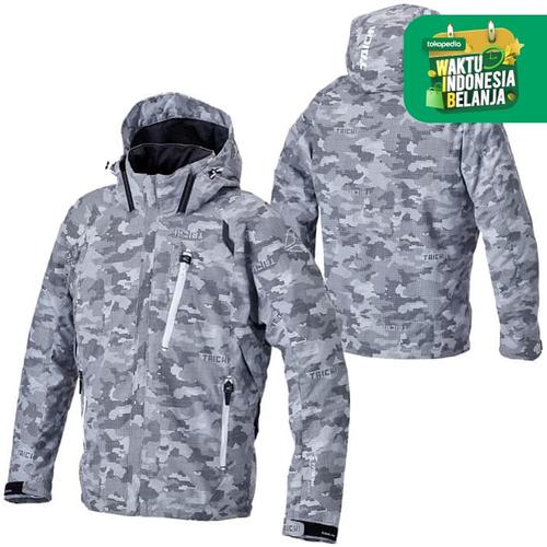 Foto Produk RS Taichi RSJ321 WR Parka Jaket - Dot Gray Camo - L dari RS Taichi Official Store