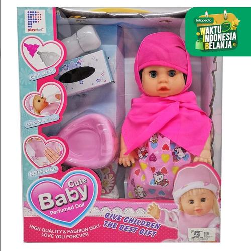 Foto Produk MAINAN ANAK BONEKA BAYI PIPIS NGOMPOL - BONEKA BAYI - BOY dari EAZYTOYS