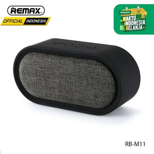 Foto Produk REMAX Desktop Fabric Bluetooth Speaker RB-M11 - BLACK dari Remax Indonesia Official