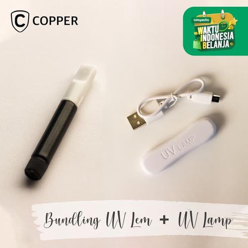 Foto Produk Bundling UV Glue + UV Lem dari Copper Indonesia
